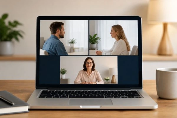 Image of online shuttle mediation Rochdale